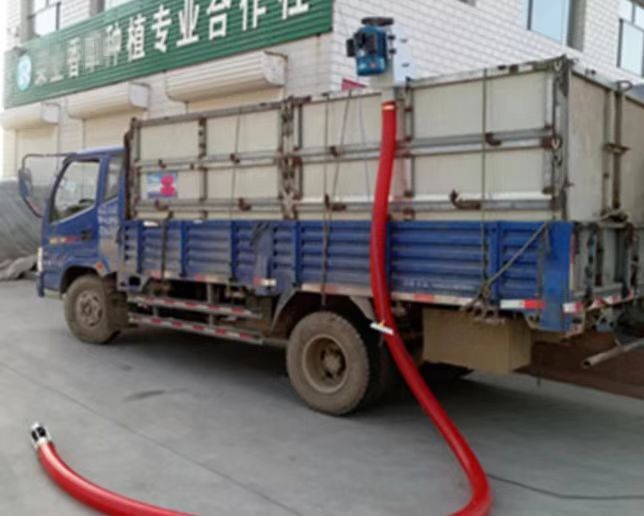 曲阜市家用吸粮机，小麦玉米水稻上房抽料机