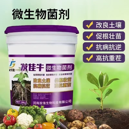 原阳县发佳牛微生物菌剂改良土壤保花保果增产