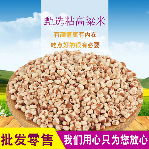 粘高粱米红黏糯高粱米去壳去皮高粱米粽子米25kg