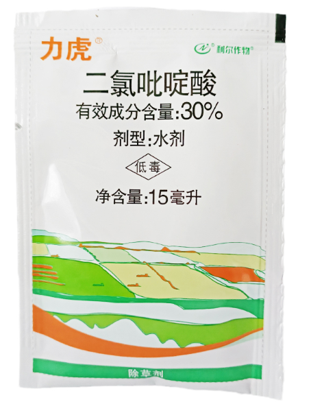 南京利尔力虎30%二氯吡啶酸一年生阔叶杂草除草剂
