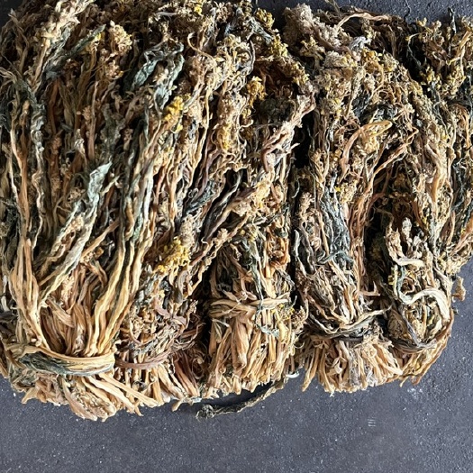 白菜苔花干