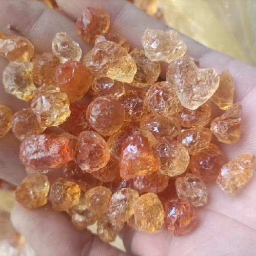 新货，通货精修，水洗机磨，黄红红黄桃胶桃花泪