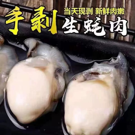 【新鲜现剥】新鲜生蚝肉去壳海蛎子肉牡蛎肉火锅食材烧烤海鲜批发