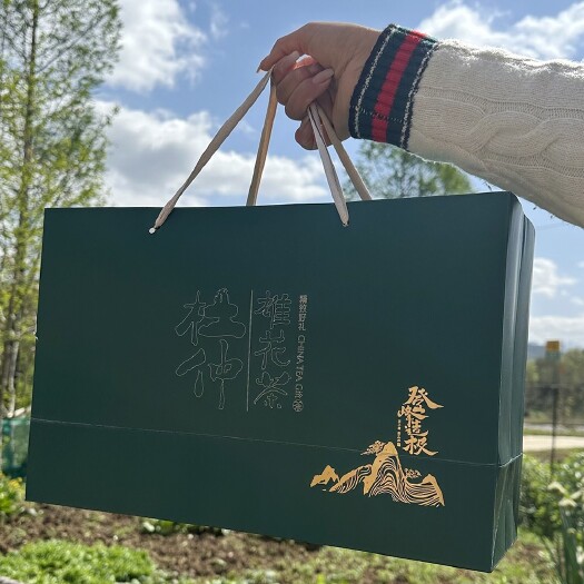 长沙杜仲雄花茶礼盒500克包装纯花蕊