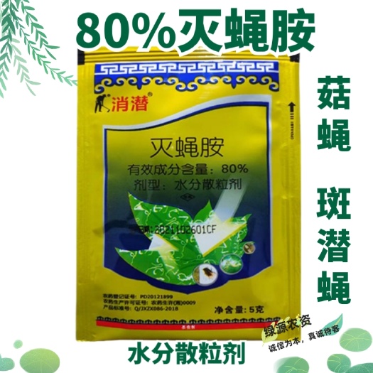 鄄城县金潜能80%灭蝇胺 黄瓜美洲斑潜蝇 平菇菇蝇 大葱斑潜蝇