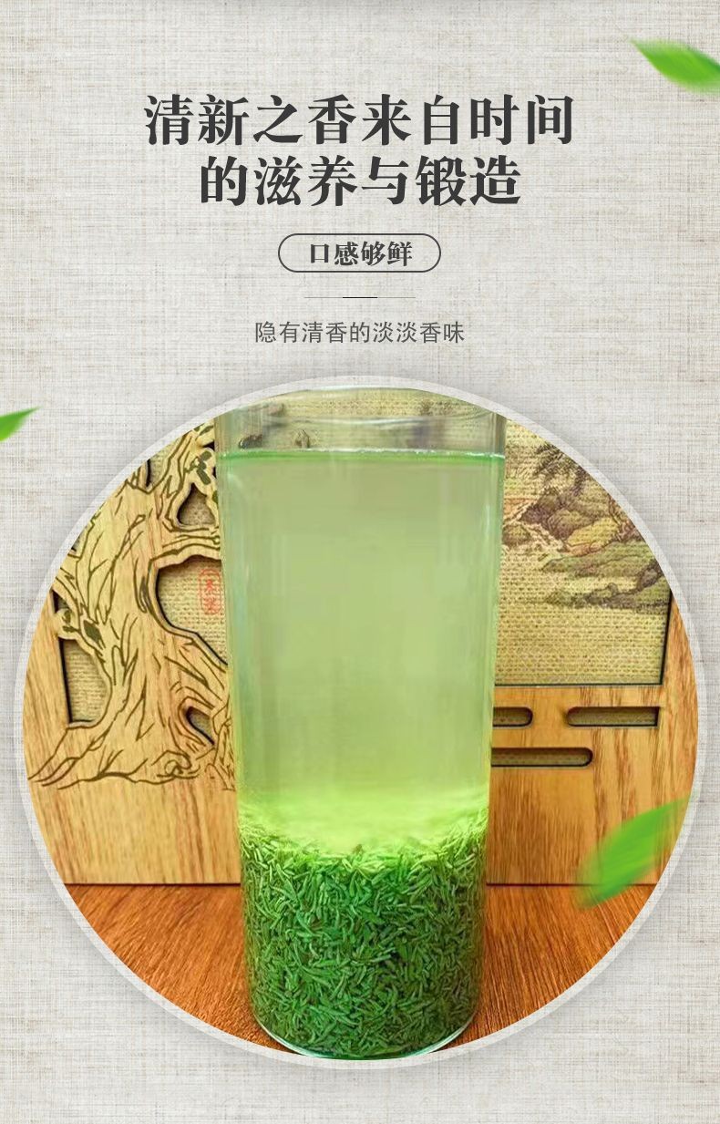 毛尖茶信阳毛尖明前茶沫芽尖断芽绿茶500g原产信阳绿茶