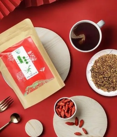 桂杞花圆生茶配料桂圆，枸杞，桑椹，黑芝麻科学精准，组方配伍