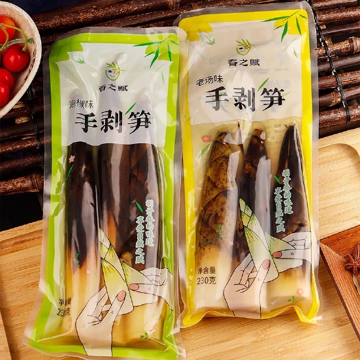 日照春之赋  手剥笋香辣味手撕笋泡椒味老汤味开袋即食酸辣零食