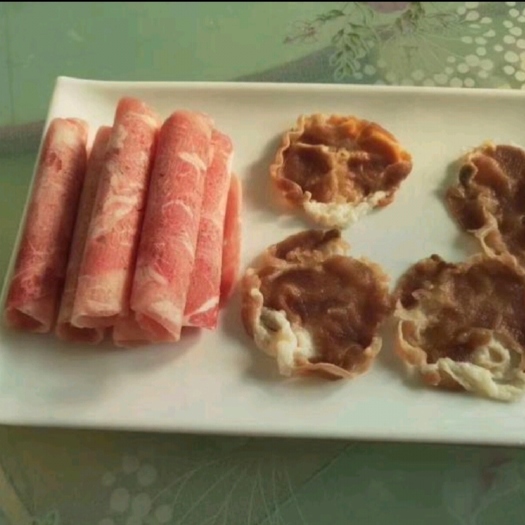 河间市雪花羊肉卷片价格合适适用于涮锅自助餐