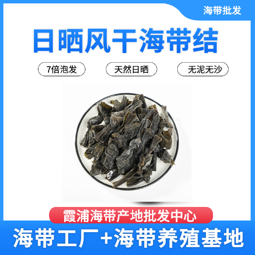霞浦县海带扣  一手货源 霞浦日晒海带结 风干海带结 优质新货