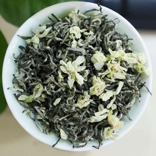 重庆市君子水飘雪2025新茶叶四川花毛峰铁罐浓香茉莉花茶叶