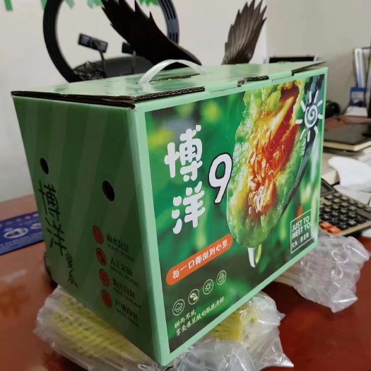 寿光市【博洋9甜瓜精美手提盒】对接全国客商，电商，社区团购，旅游团