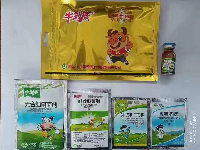 汤普乐牛到底杀菌增产套餐中药材太子参和大蒜等