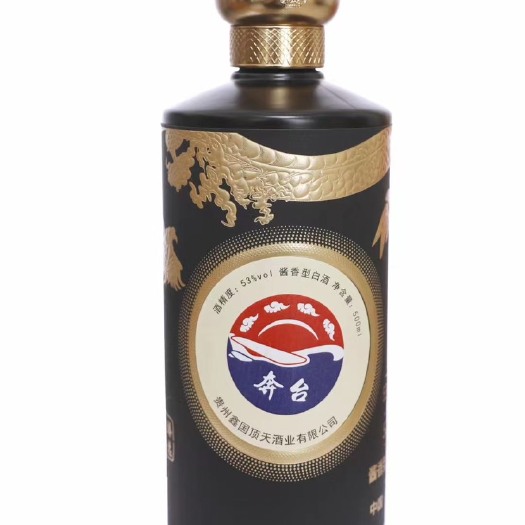 仁怀市贵州鑫国顶天酒业有限公司奔台酒1*6 纯粮制造，年份酱酒