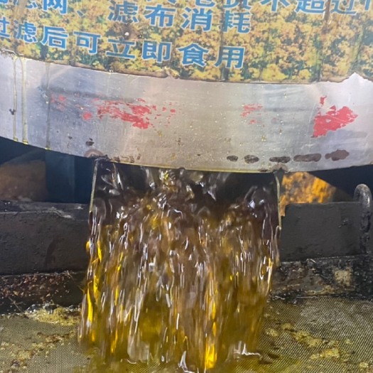 纯正黑菜籽油 油亮油香