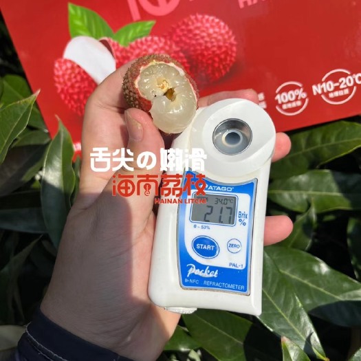 海口糖度高，核小
