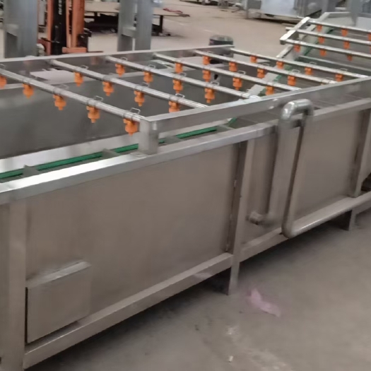 诸城市漂烫流水线 预制菜清洗漂汤流水线 蔬菜杀青低温杀菌