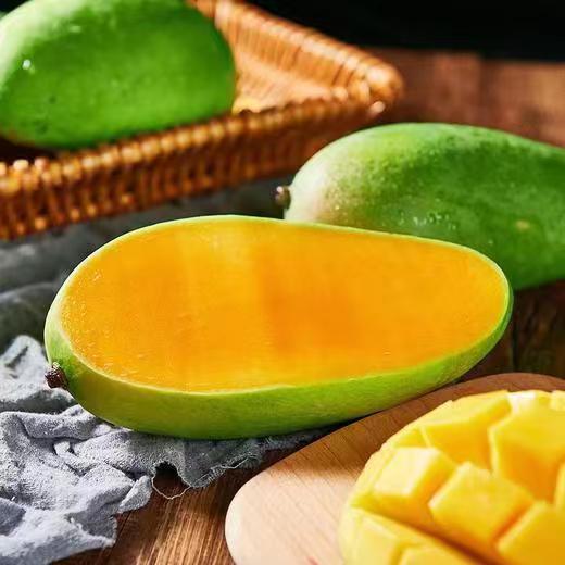 越南大青芒新鲜当季水果甜多汁一整箱批发价全国包邮