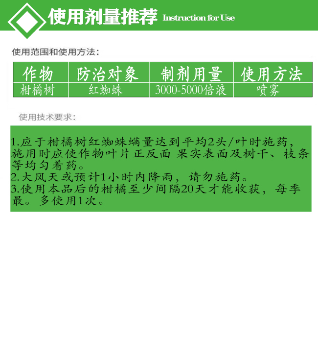 25%阿维螺螨酯悬浮剂柑橘红蜘蛛杀虫剂锈壁虱茶黄螨叶螨杀螨