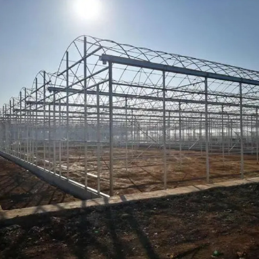 泊头市薄膜连栋温室 阳光板现代化大棚 骨架结实稳定 按需定制