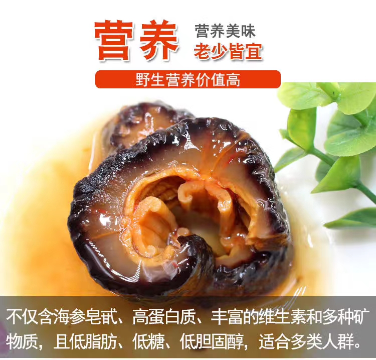 加拿大北极红参即食红极参整条海参新鲜海鲜水产食物