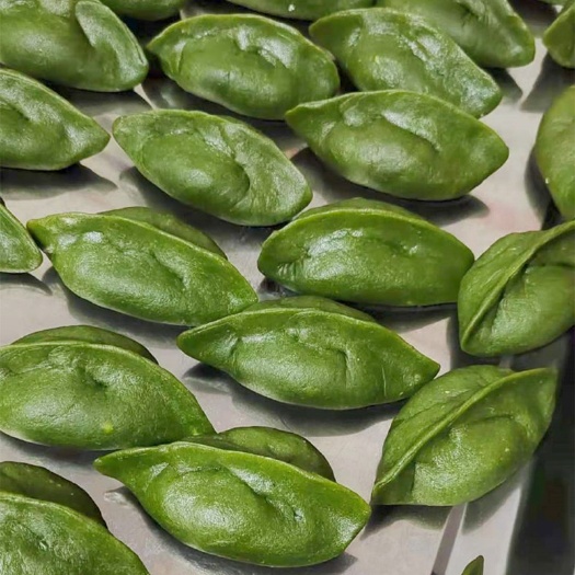 炎陵县艾草粑粑  炎陵艾米果手工制作清明果艾叶包饺艾青团糍粑传统糕