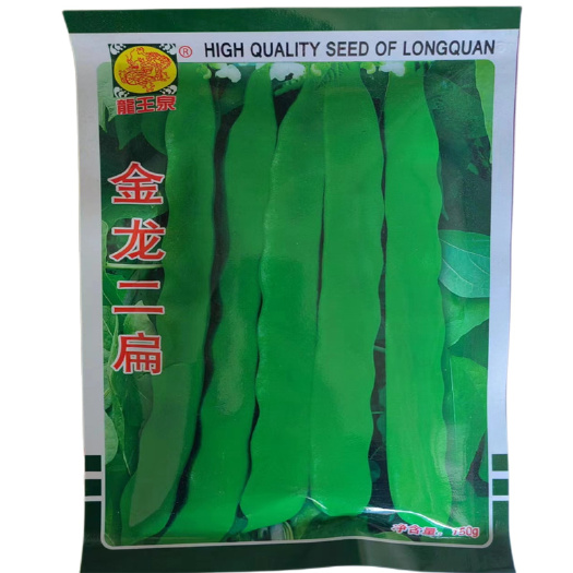济南金龙二扁芸豆种子架豆种子早熟抗病旱六扁芸豆种子航天小巨龙三扁