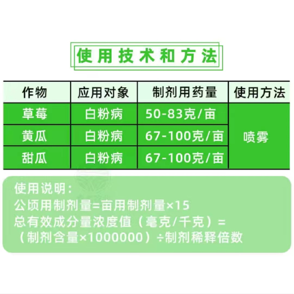 意大利朵麦可4%四氟醚唑草莓黄瓜甜瓜白粉病专用农药杀菌剂老牌