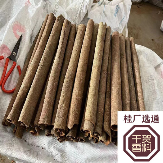 玉林桂皮中通桂厂通防城刮皮通桂板烟桂越南紫油桂桂碎另售各种香辛料