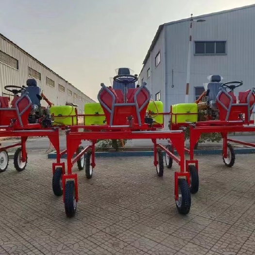 曲阜市四輪噴桿噴霧機25馬力柴油乘坐式可調(diào)10米噴幅高矮作物打藥車