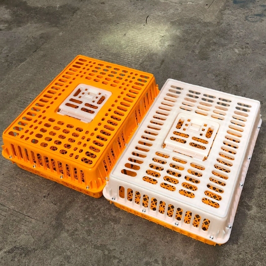 诸城市元宝笼 活禽塑料笼 家禽运输笼 塑料鸡笼转鸡筐