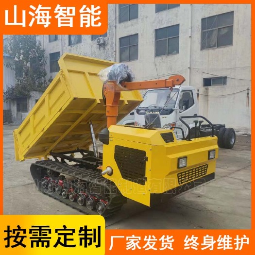 嘉祥县履带运输车山地爬山虎 混凝土运输车农用搬运车