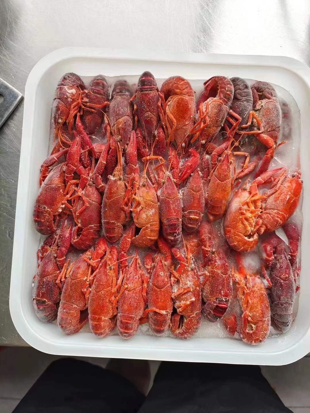 湖北潜江液氮锁鲜虾小龙虾红虾,冻虾尾  小龙虾。规格齐全。