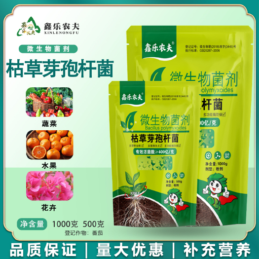 潍坊400亿枯草芽孢杆菌/多粘类芽孢杆菌改良土壤降解残留根系病害