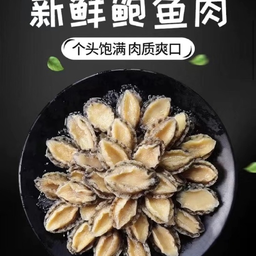 鲍鱼肉去壳去内脏火锅捞汁烧烤串串大鲍鱼肉纯肉捞汁小海鲜食材