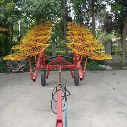 曲阜市搂草机秸秆稻草搂草机苜蓿草搂草机多盘搂草机
