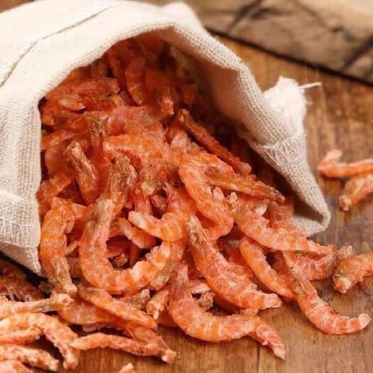 日照特级品质虾米批发去头去壳淡干虾肉去皮钙南极磷虾干
