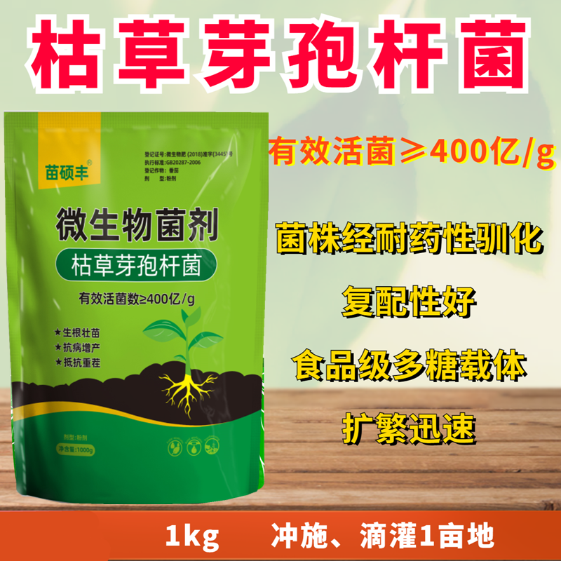 枯草芽孢杆菌  400亿枯草 调土生根改土 黄叶根腐灌根