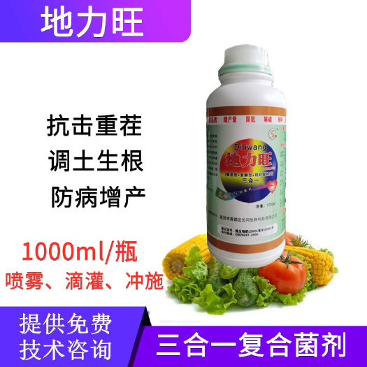 土壤调理剂  地力旺复合微生物菌剂 根腐猝倒冲施调土抗重茬