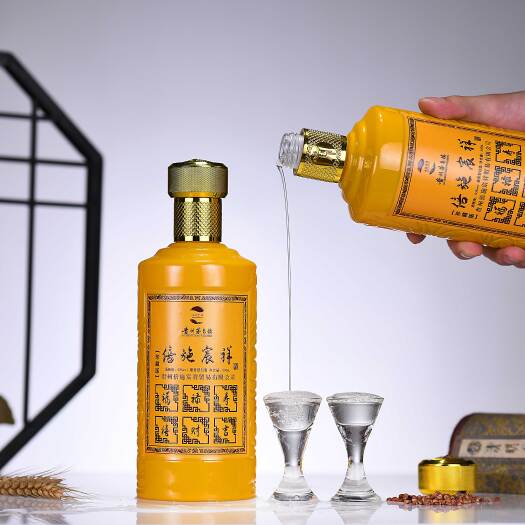 仁怀市礼盒白酒镇粮食酒53度坤沙老酒收藏送礼酒高粱酒整箱
