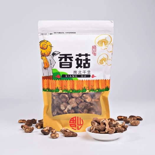 长沙东北大香菇250g袋装干货家用蘑菇无根小香菇食用菌厂家直供批