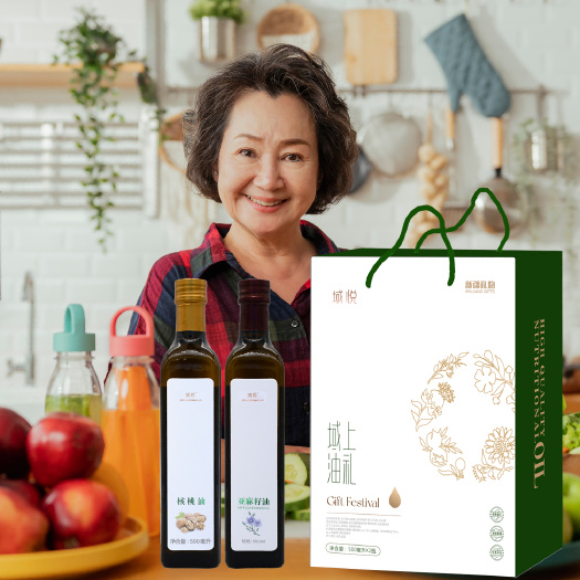 乌鲁木齐核桃油亚麻籽油礼盒新疆贴牌代工加工OEM定制货源厂家