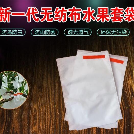 怀宁县无纺布防鸟防虫水果套袋透明透气无纺布水果套袋葡萄苹果套袋
