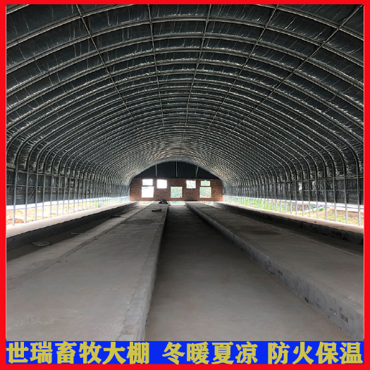 搭建养兔大棚兔舍大棚安装肉兔养殖大棚施工厂家