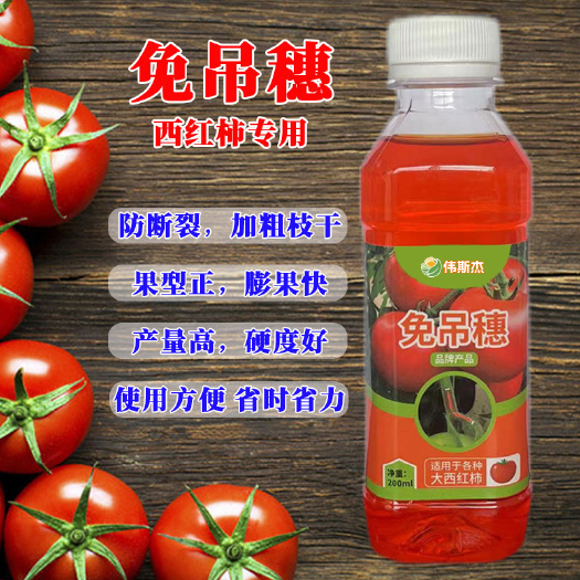 寿光市西红柿免吊穗强力增粗穗柄防断裂番茄专用防裂正品原装浓缩