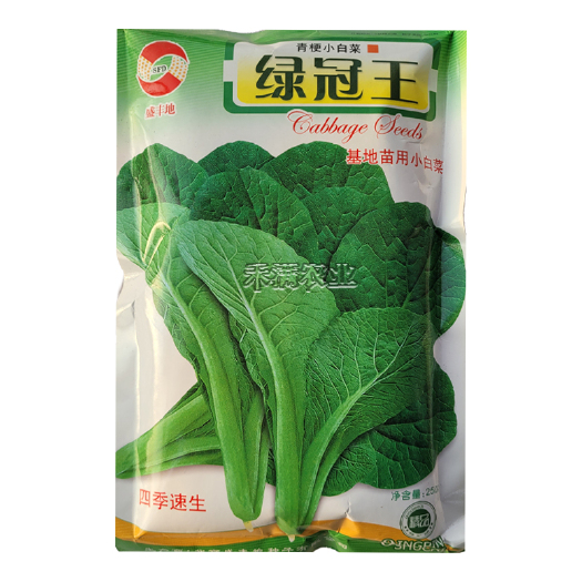 武汉绿梗王小白菜种子基地用速生耐寒面耐热高产菜籽四季种植蔬菜种孑