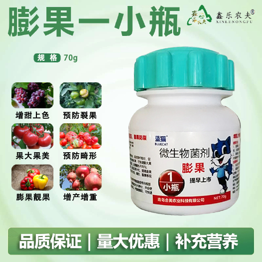 潍坊菌肥膨果1小瓶膨果防裂果增甜上提糖5天果大一圈