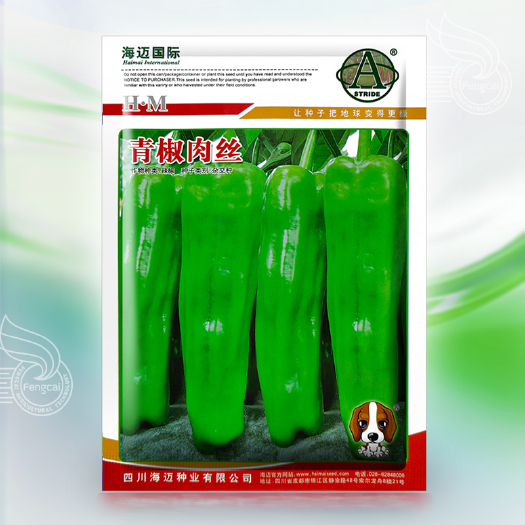 绵阳牛角椒菜椒种子杂交种 微辣 皮薄肉厚 鲜椒产量高