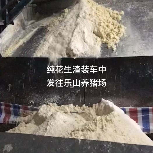 纯花生渣