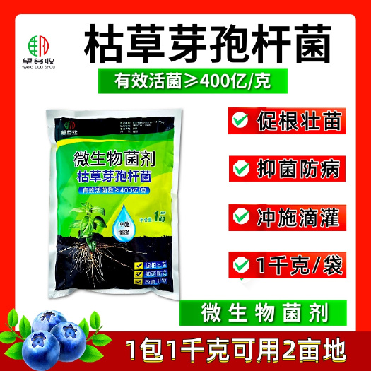 潍坊400亿枯草芽孢杆菌矿源1千克生根壮苗微生物菌剂